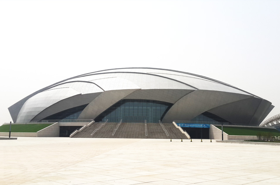 天津健康產業園體育基地自行車館